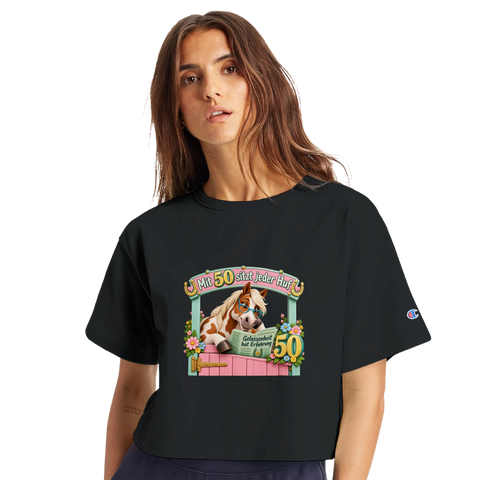 Mit 50 sitzt jeder Huf – Crop-Top