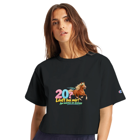 20? Läuft bei mir! – Crop-Top