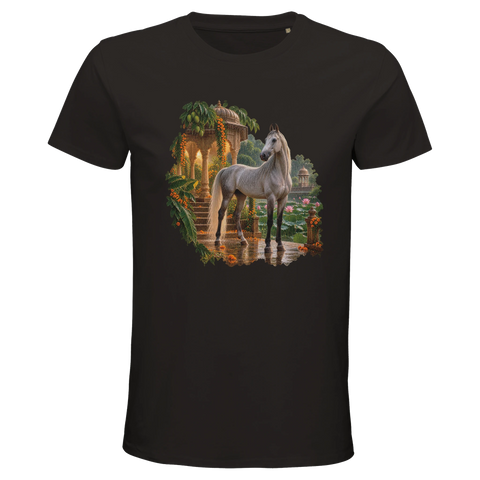 Marwari im Tempelgarten – Bio-T-Shirt Herren