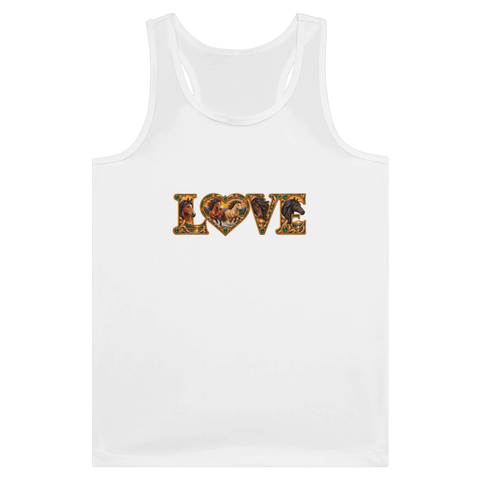 Love – Freiheit in Smaragd und Gold – Tank-Top