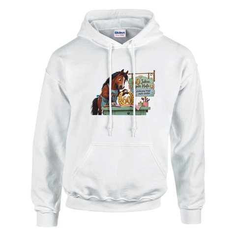60 Jahre, gute Hufe – Hoodie