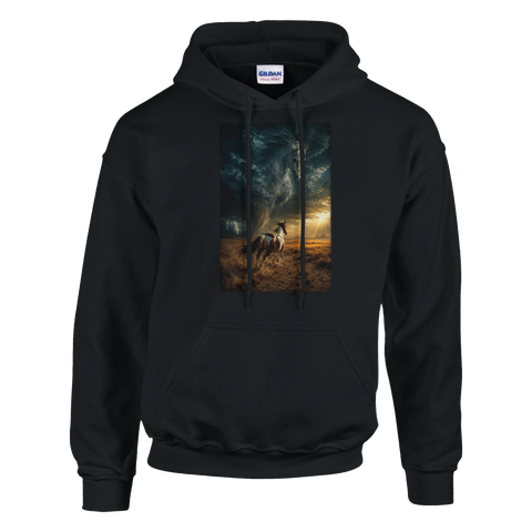 Tornado über der Prärie – Hoodie
