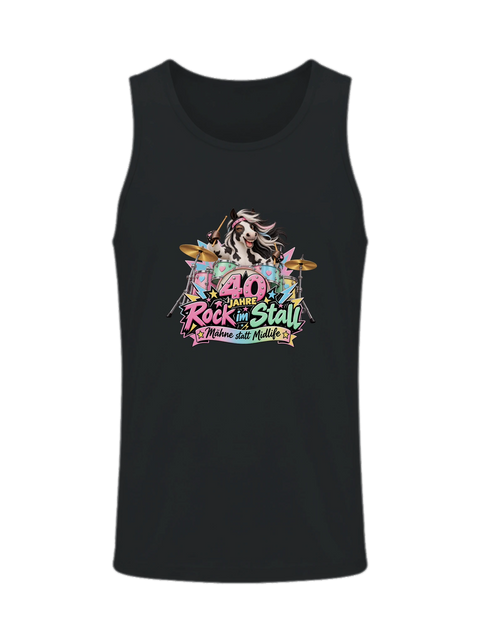40 Jahre Rock im Stall – Herren-Tank-Top