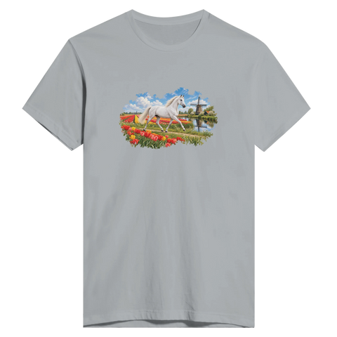 Schimmel im Tulpenfeld – Herren-T-Shirt