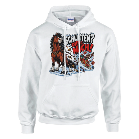 Schlitten? Ohne mich! – Hoodie