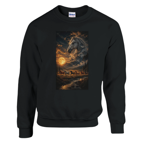Mondnacht über der Talherde – Pullover