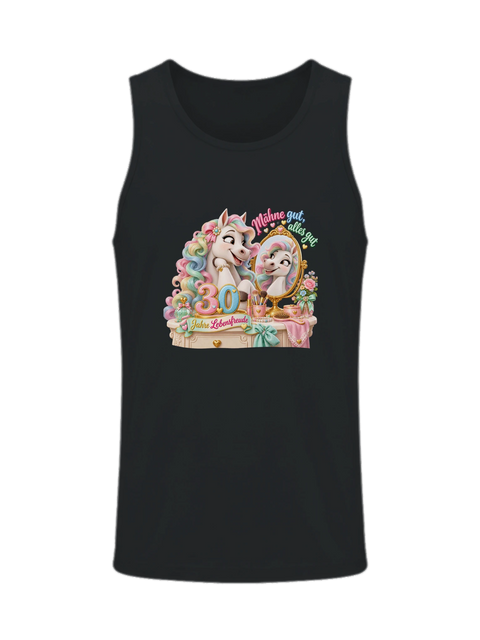 Mähne gut, alles gut! – Herren-Tank-Top