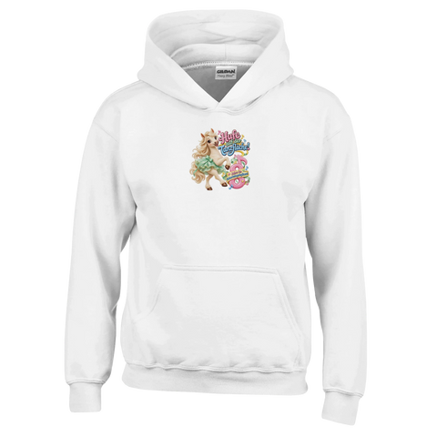 Hufe auf der Tanzfläche! (8 Jahre) – Kinder-Hoodie
