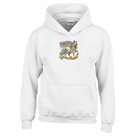 Geburtstag mit Hufen und Haltung! (14 Jahre) – Kinder-Hoodie
