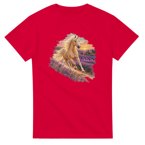 Palomino im Lavendelabend – T-Shirt