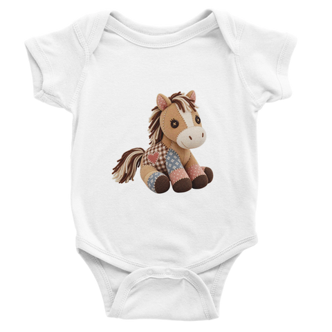 Patchwork-Pippa – Baby-Strampler