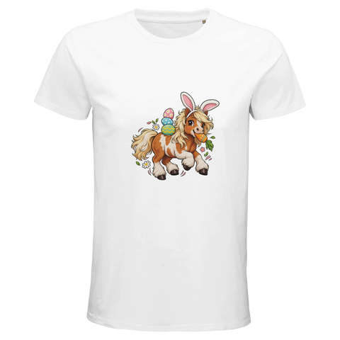 Osterhasen-Pony – Bio-T-Shirt Herren