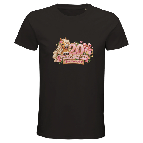 20 Jahre Pferdeglück – Bio-T-Shirt Herren