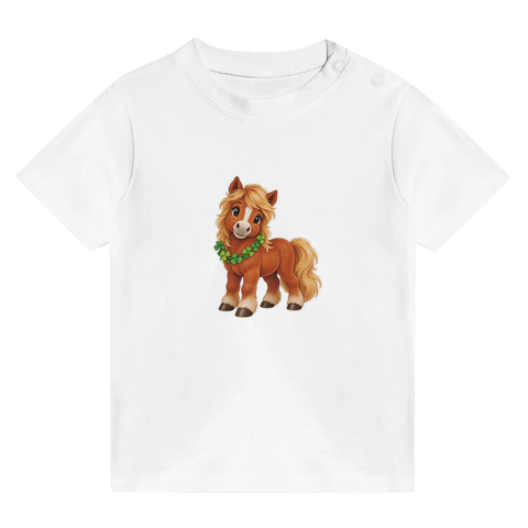 Glücksklee-Toni – Baby-T-Shirt