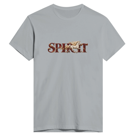Spirit – Schimmel in Weinrot – Herren-T-Shirt