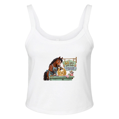 60 Jahre, gute Hufe – Ripp-Tank-Top