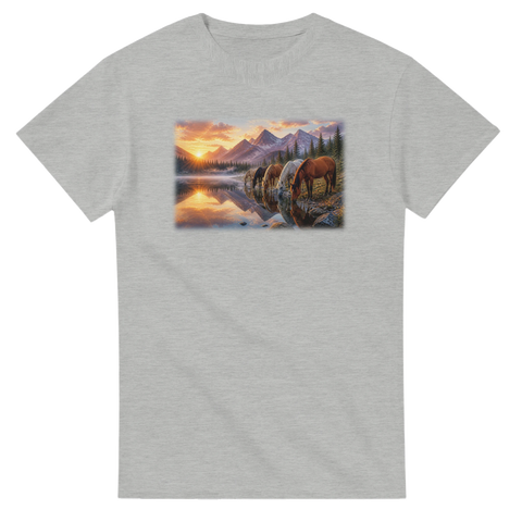 Tränke am Bergsee – T-Shirt