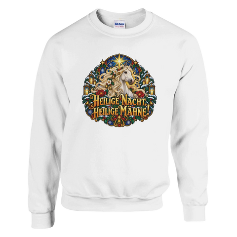 Heilige Nacht, heilige Mähne! – Pullover