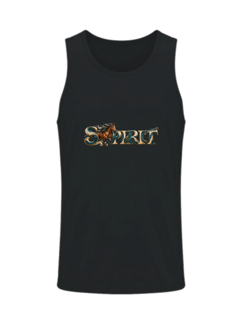 Spirit – Brauner im Galopp – Herren-Tank-Top