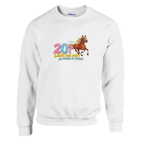 20? Läuft bei mir! – Pullover