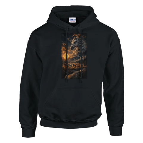 Mondnacht über der Talherde – Hoodie