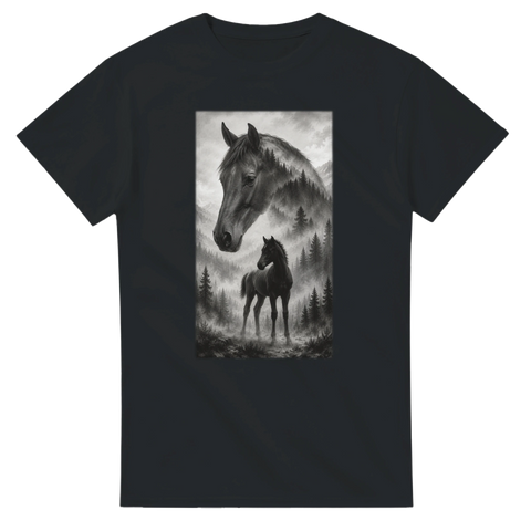 Stute und Fohlen – T-Shirt