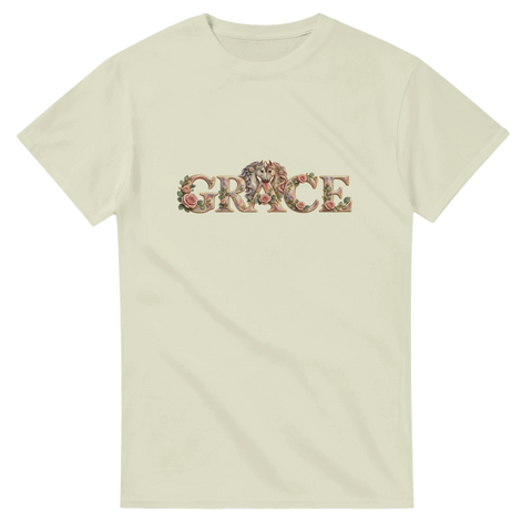 Grace – Pferdepaar zwischen Rosen – T-Shirt