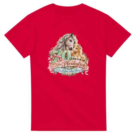 70 Jahre Pferdeglück – T-Shirt