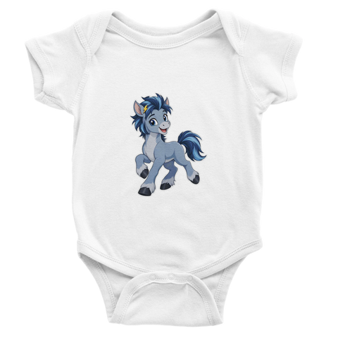 Donnerblau – Baby-Strampler