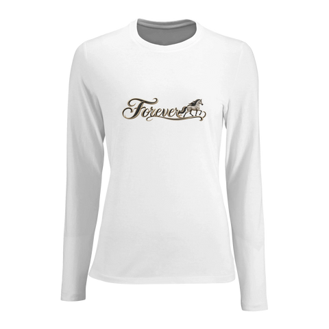 Forever – Schimmel im Trab – Damen-Langarmshirt