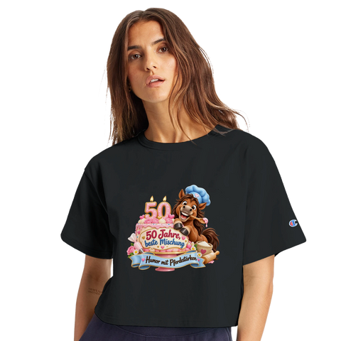 50 Jahre, beste Mischung – Crop-Top