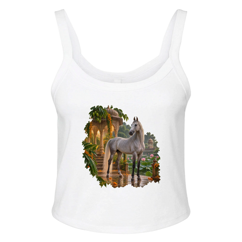 Marwari im Tempelgarten – Ripp-Tank-Top