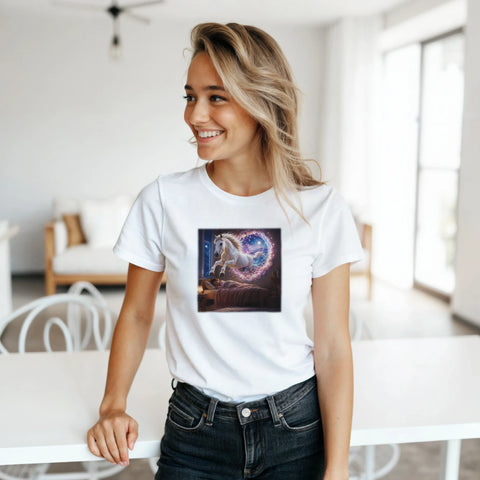 Traumpferd – Damen-T-Shirt