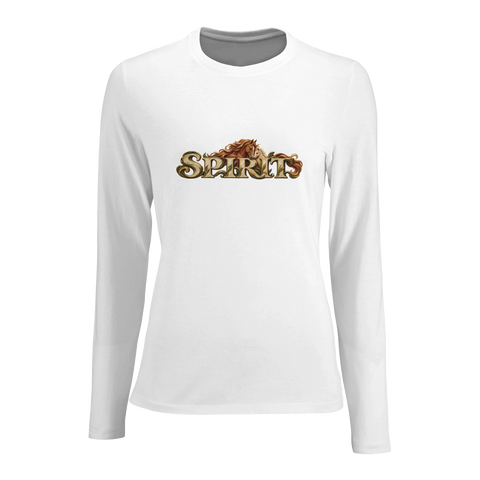 Spirit – Stute und Fohlen – Damen-Langarmshirt