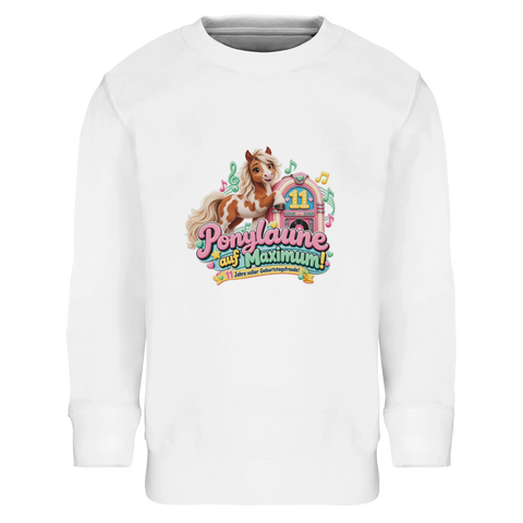 Ponylaune auf Maximum! (11 Jahre) – Kinder-Pullover