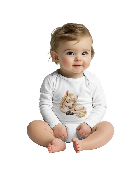 Schlummerflocke – Baby-Strampler langarm