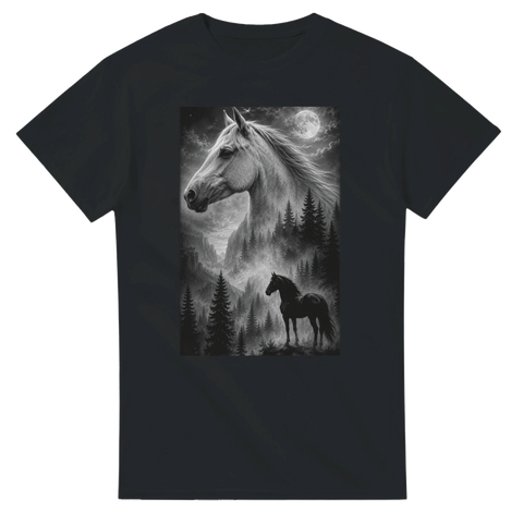 Pferd im Mondwald – T-Shirt