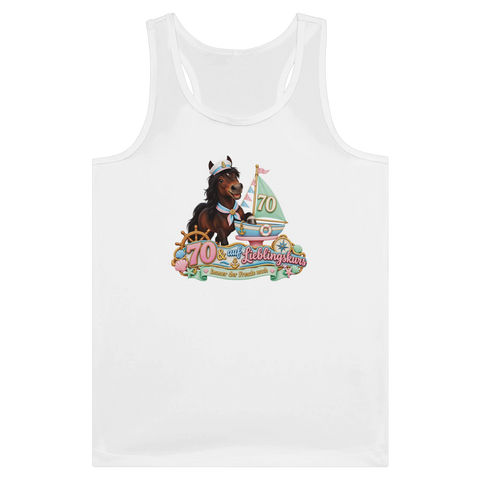 70 und auf Lieblingskurs – Tank-Top