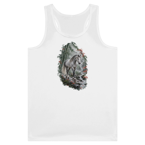 Grauschimmel im Bambuswald – Tank-Top