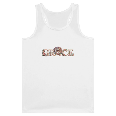 Grace – Pferdepaar zwischen Rosen – Tank-Top