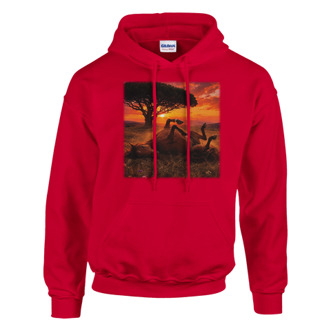 Wälzen im Abendrot – Hoodie
