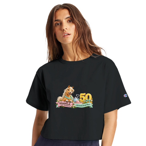 Weideblick statt Termindruck – Crop-Top