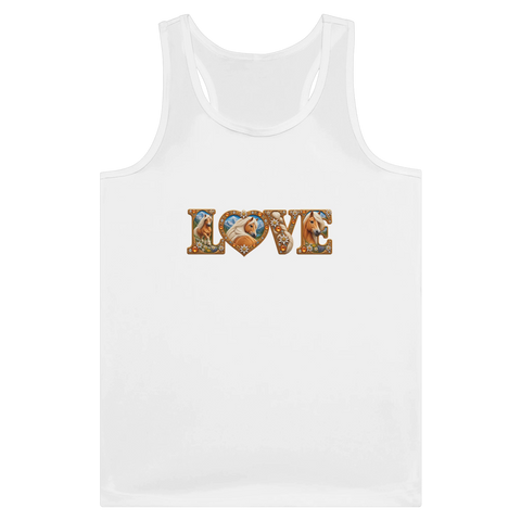 Love – Haflinger mit Edelweiß – Tank-Top