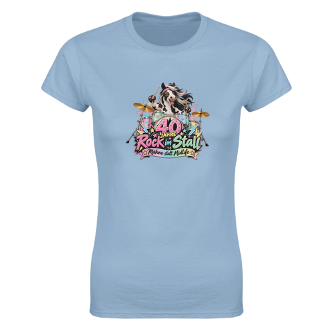 40 Jahre Rock im Stall – Damen-T-Shirt