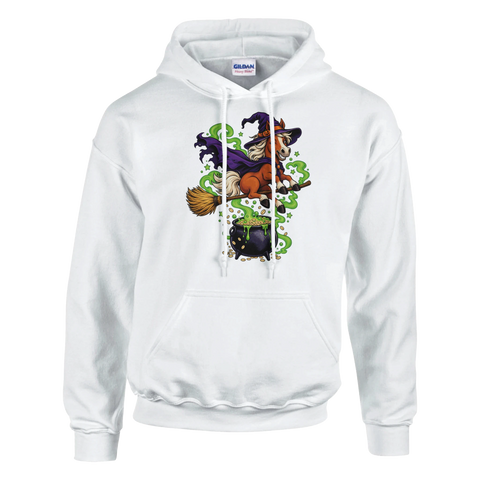 Hexenpferd am Zauberkessel – Hoodie