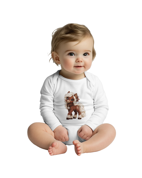 Schneeflocke-Koko – Baby-Strampler langarm