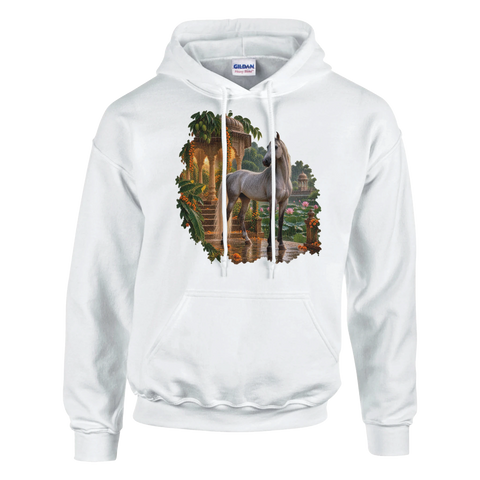 Marwari im Tempelgarten – Hoodie
