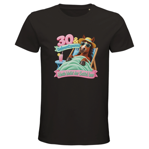 30 und tiefenentspannt – Bio-T-Shirt Herren