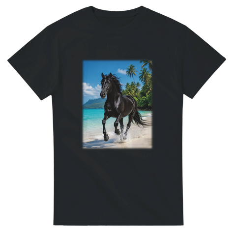 Galopp am Palmenstrand – T-Shirt