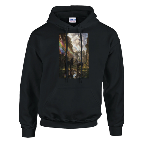 Lichtkathedrale der Pferde – Hoodie